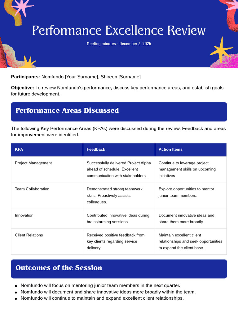 Performance Excellence Review 20251223 135226 0000 | PDF ...