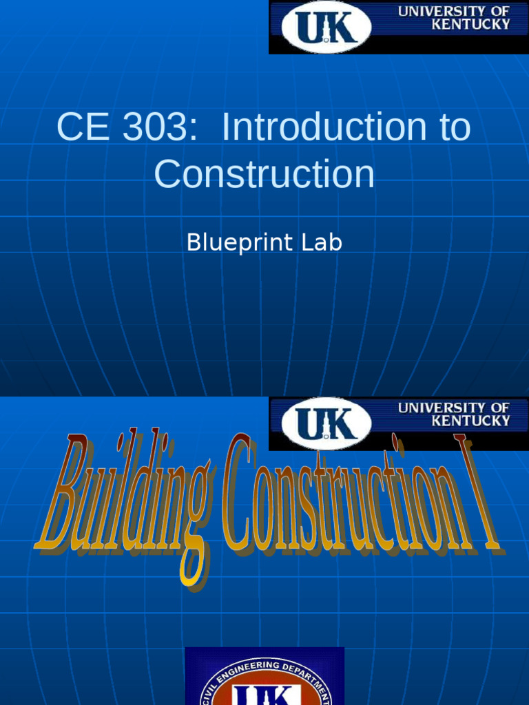 Construction Blueprint Lab Overview | PDF | Framing (Construction ...