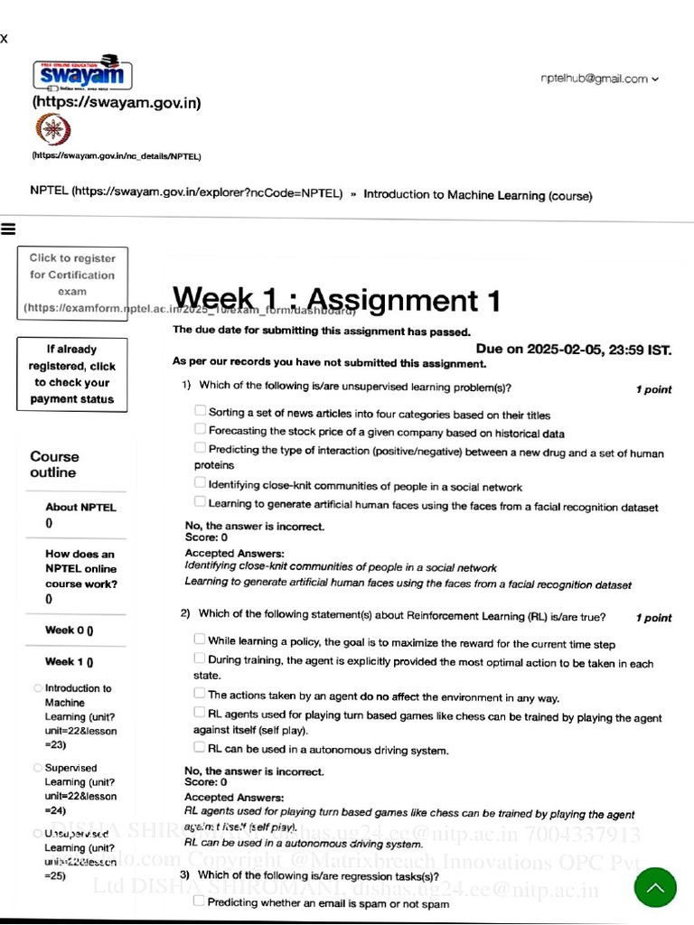 Week1+2 ML | PDF