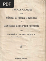 Trazado Con Apéndice Figuras Geométricas y Desarrollo de Cuerpos de Calderería