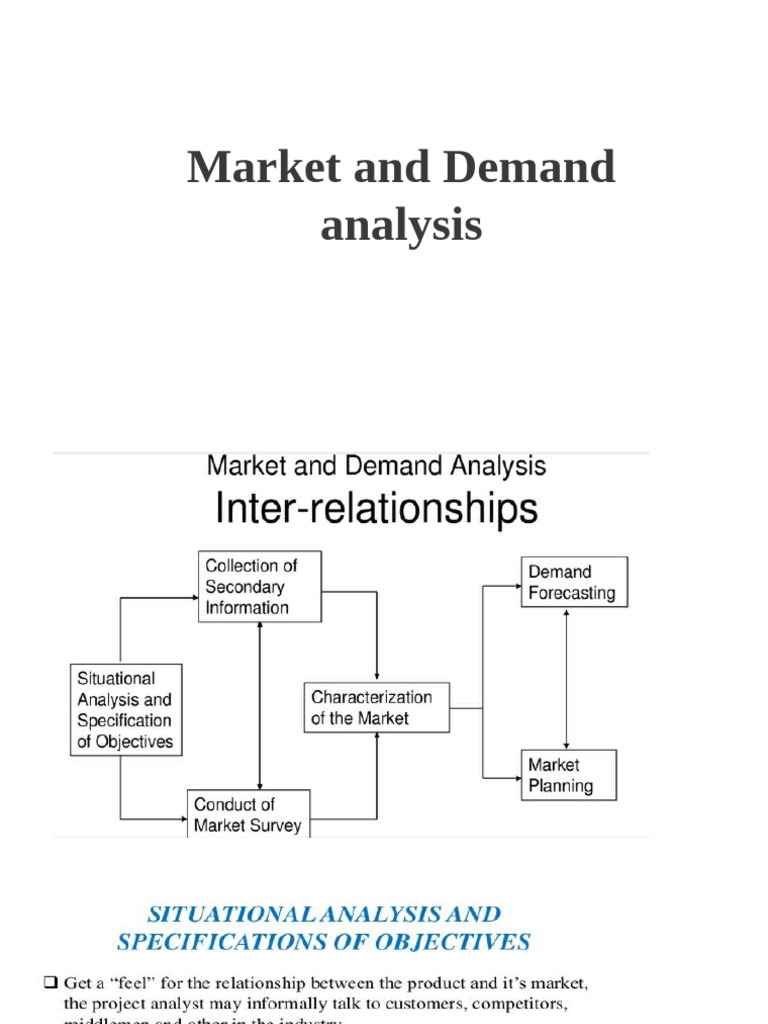 Market and Demand Analysis | PDF