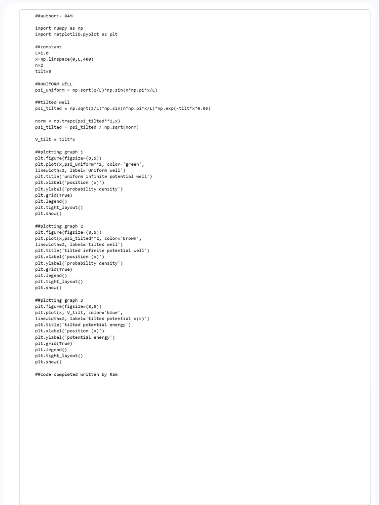 Physics Project 2 | PDF