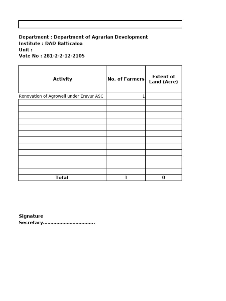 2026 Agrarian Development Action Plan | PDF | Agricultural Science ...