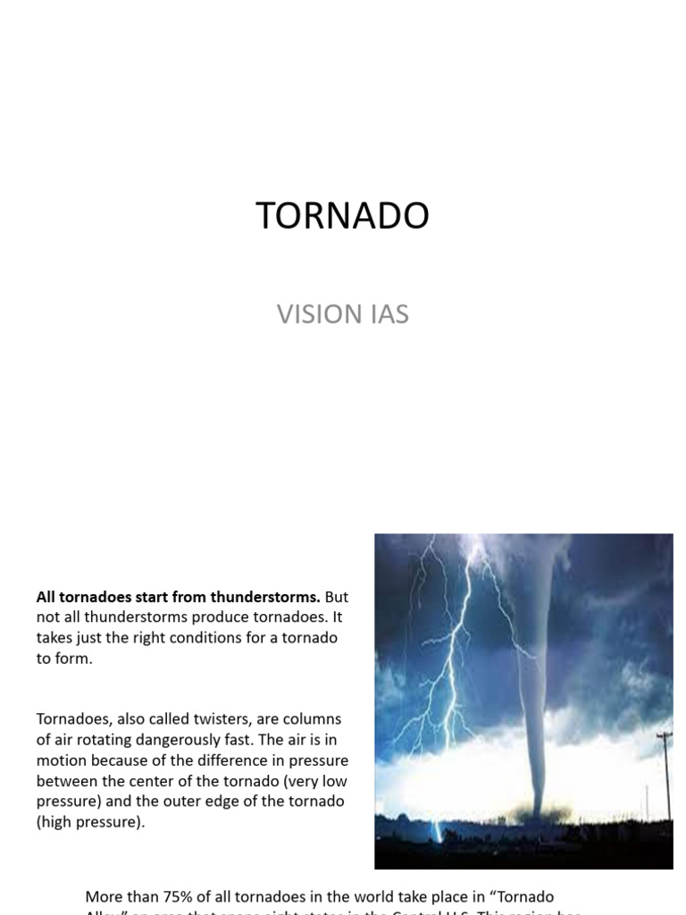 Understanding Tornado Formation Process | PDF | Tornadoes | Thunderstorm