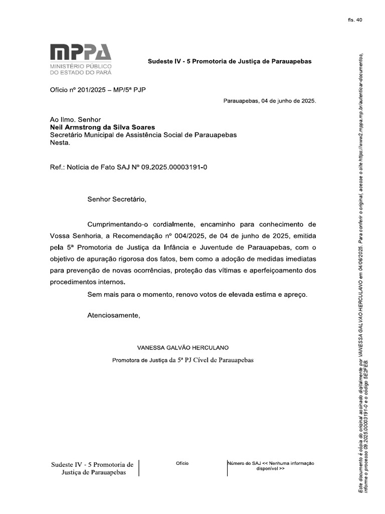 Cópia de Documento Assinado Digitalmente | PDF