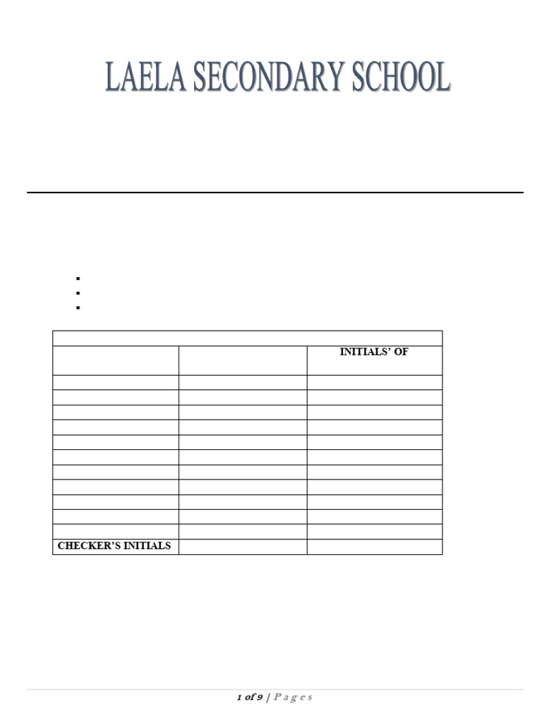 Form One Physics Mid-Term Exam 2025 | PDF | Density | Force