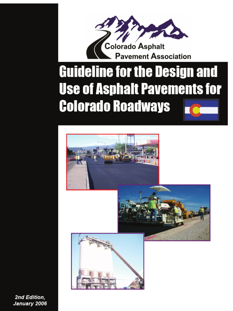 Colorado Asphalt Pavement Guidelines | PDF | Road Surface | Emulsion