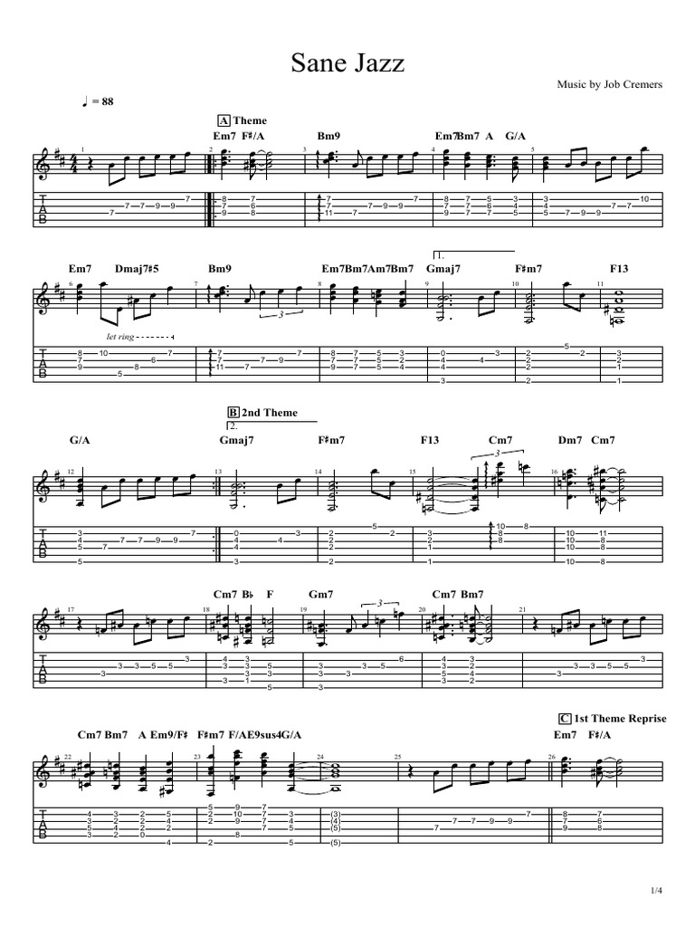 Sane Jazz Score | PDF | Chess Openings | Chess