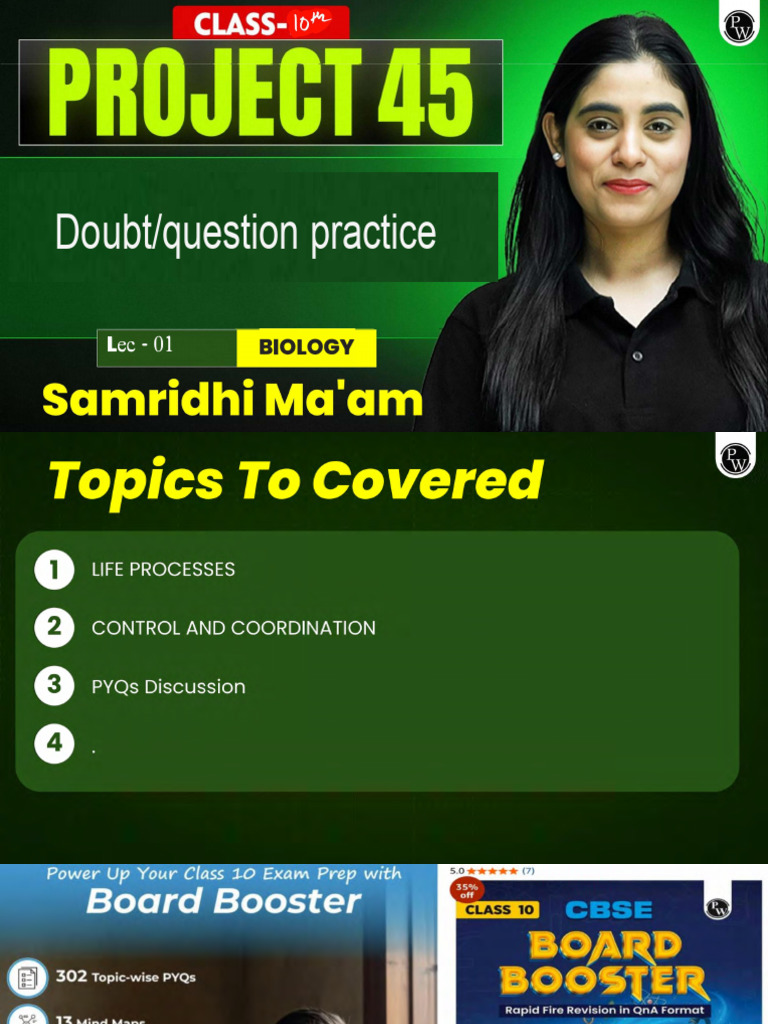 Doubt-question Practice 01 - Class Notes | PDF