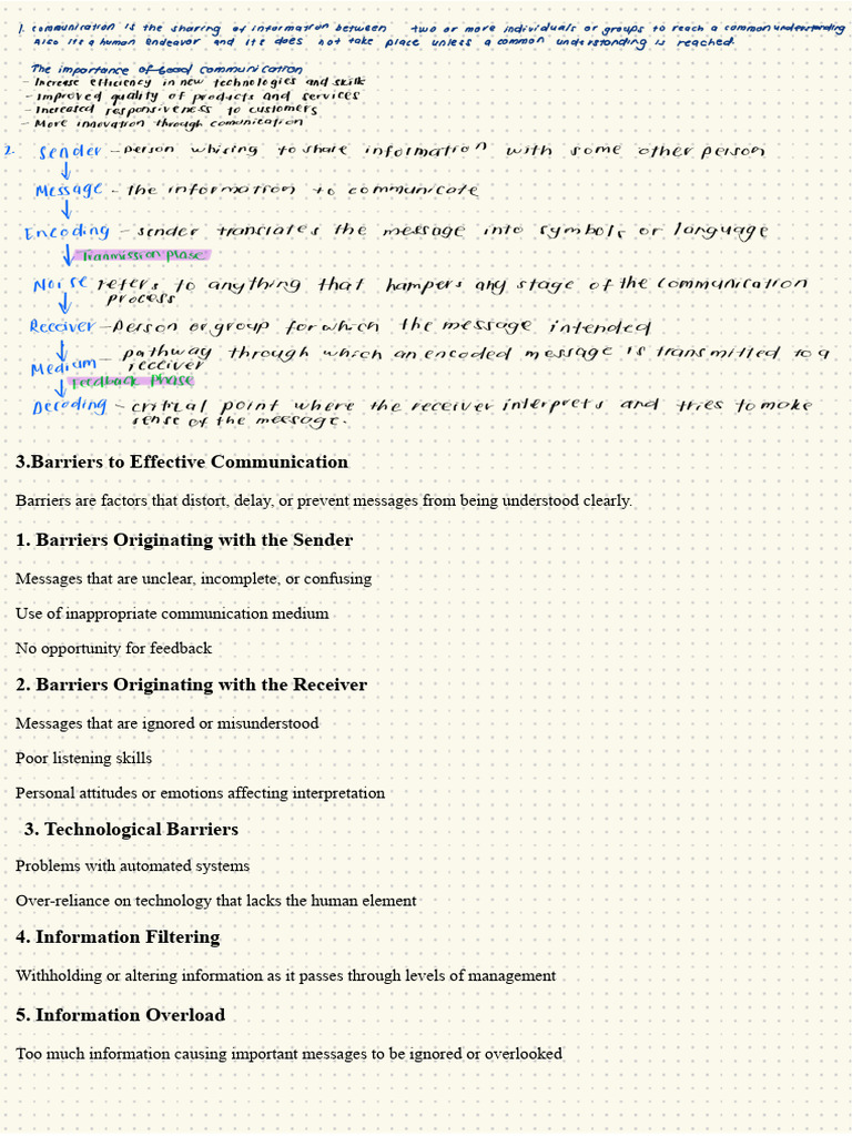 Overcoming Communication Barriers | PDF