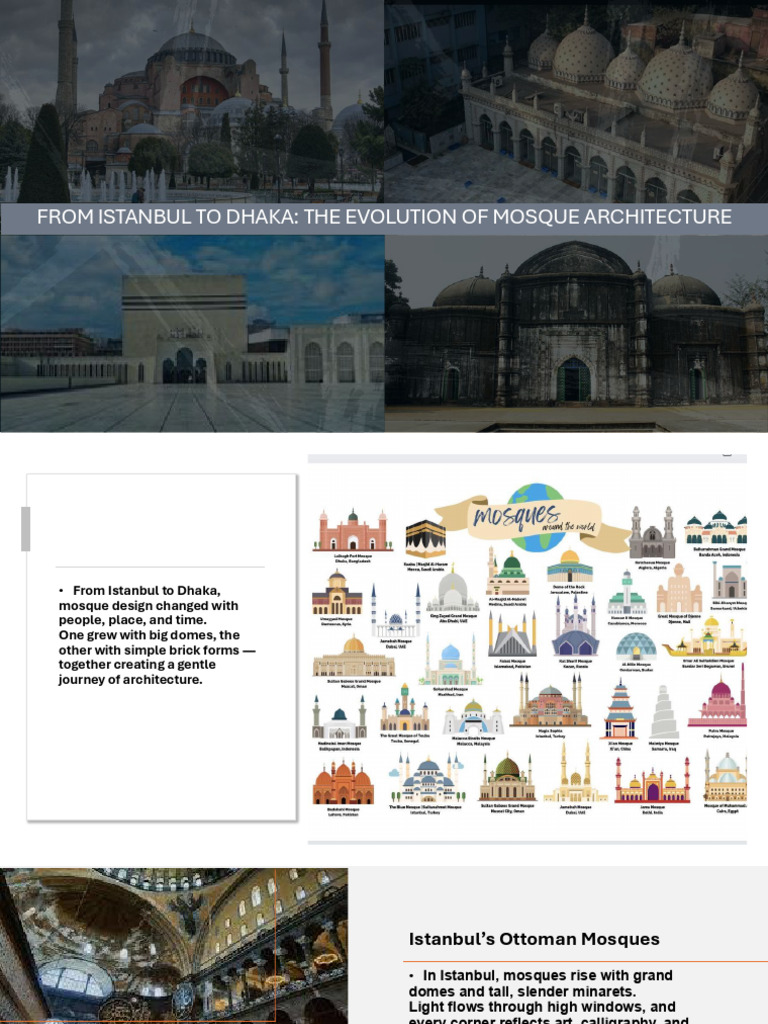 Mosque Architecture: Istanbul to Dhaka | PDF