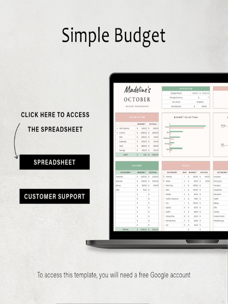 Google Spreadsheet Red and Green | PDF