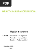 HEALTH Insurance in India-GC Chaturvedi Presntn
