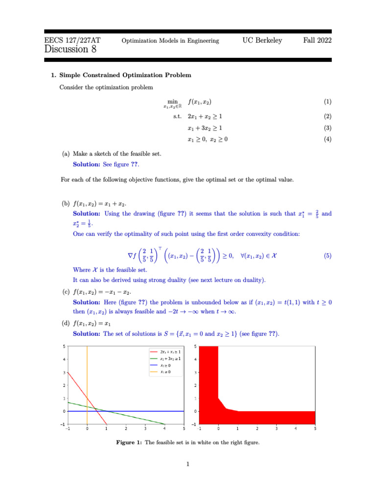 Optimization Models in Engineering Discussion | PDF | Mathematical ...