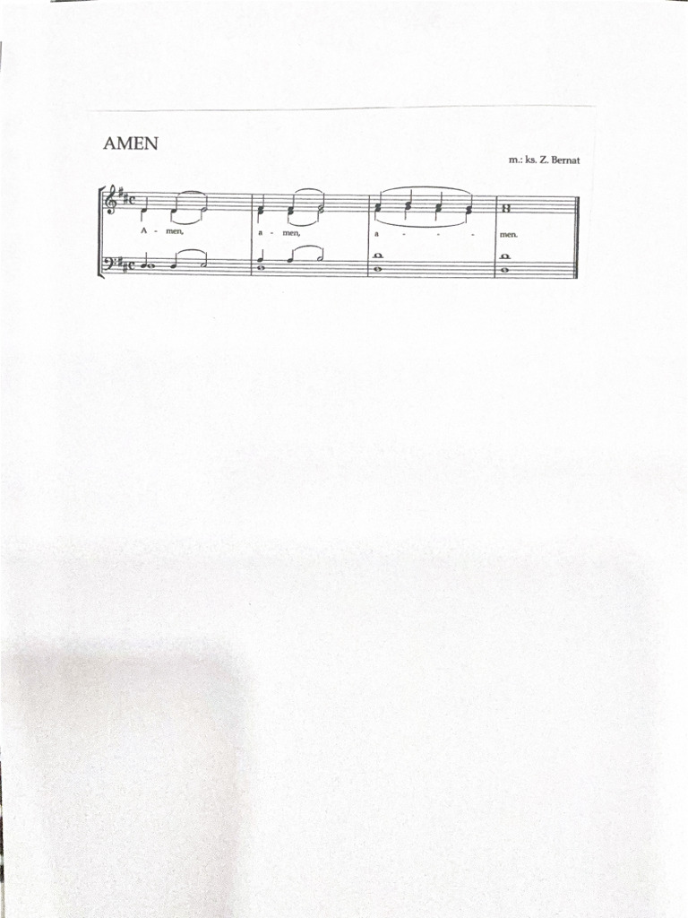 Amen | PDF