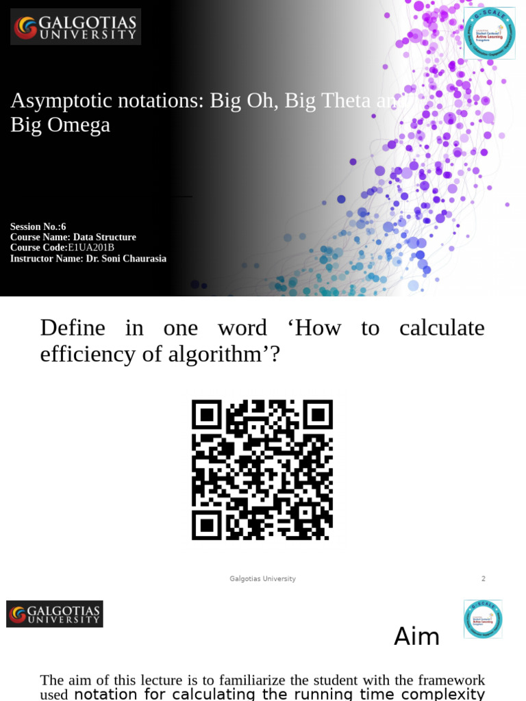 Asymptotic Notations in Algorithm Analysis | PDF | Theoretical Computer ...