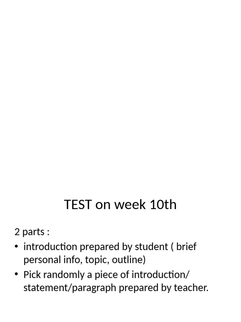 day 10 - test | PDF