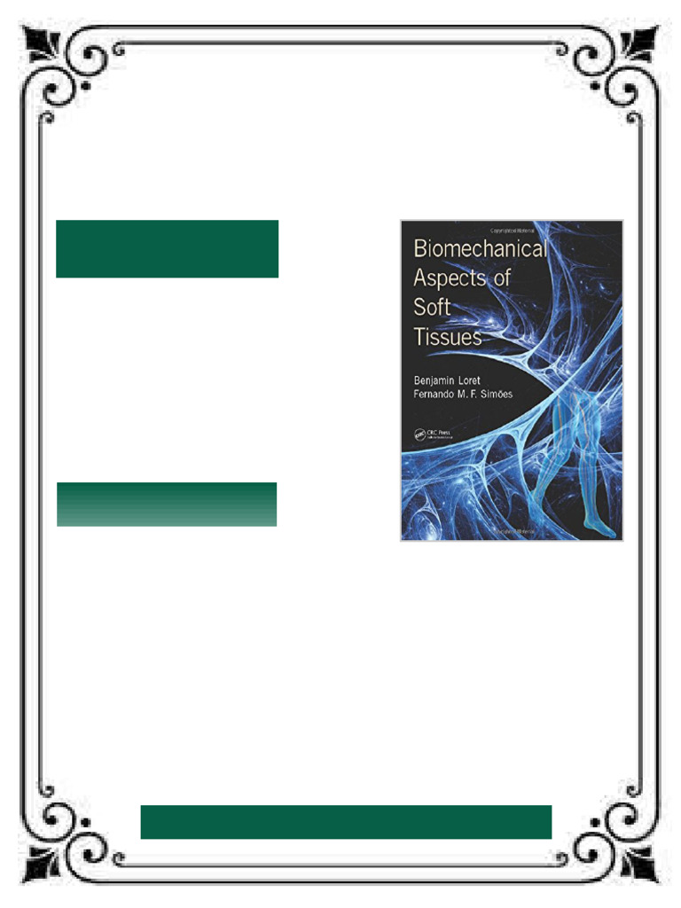 Biomechanical aspects of soft tissues 1st Edition Loret eBook premium ...