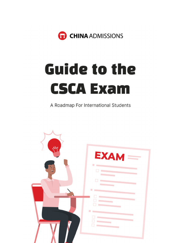 CSCA Guidebook | PDF | University And College Admission | Chemical ...
