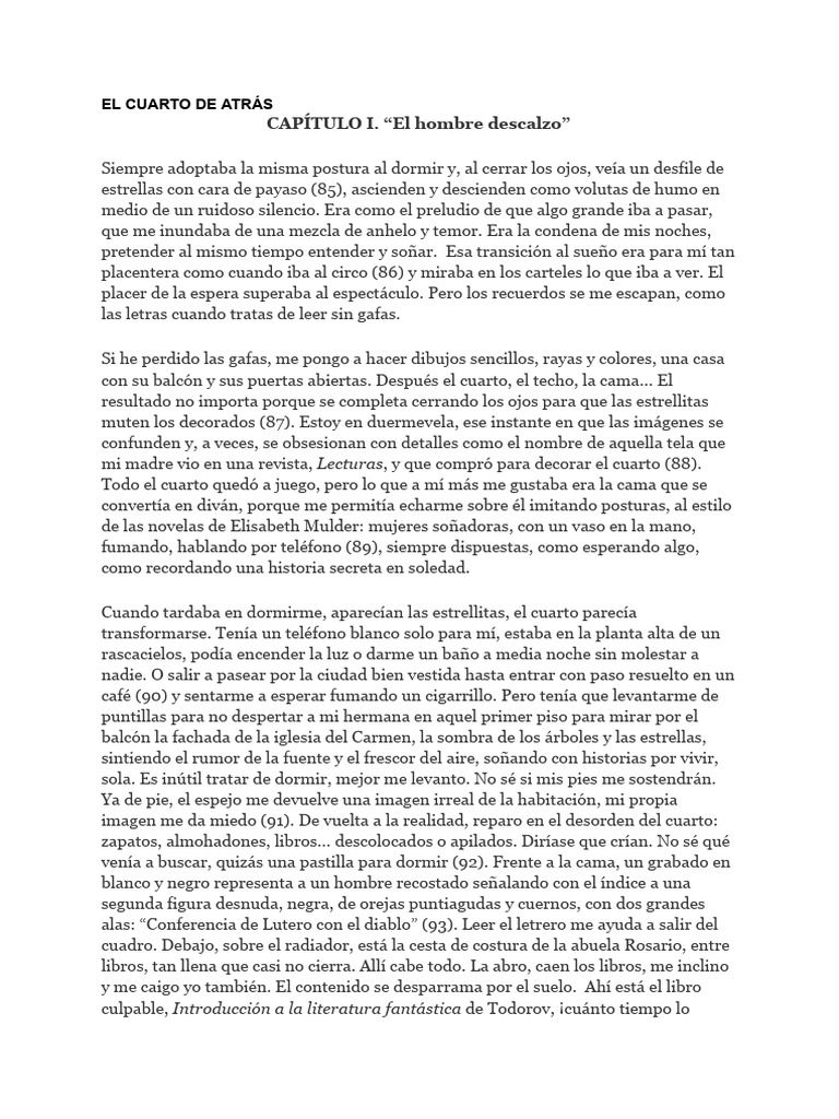 Reflexiones en el cuarto desordenado | PDF | Amor