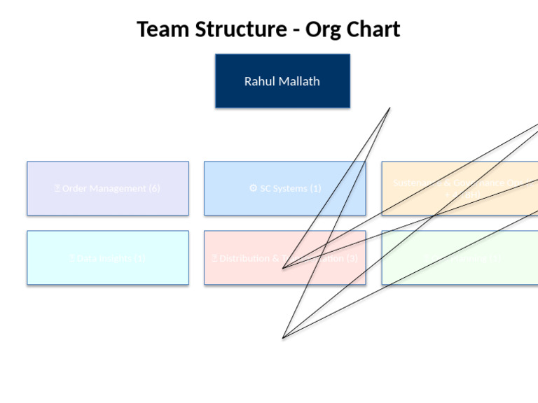 Org Chart Team Structure | PDF
