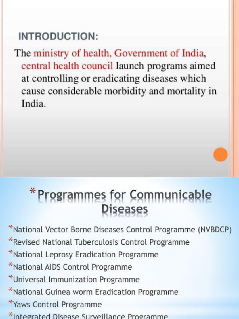 National Health Programs | PDF