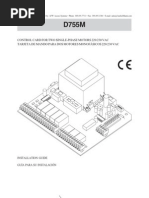 TAU D755 Control Board