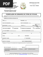 Demande de Carte Consulaire Guinée | PDF | Mission diplomatique | Passeport