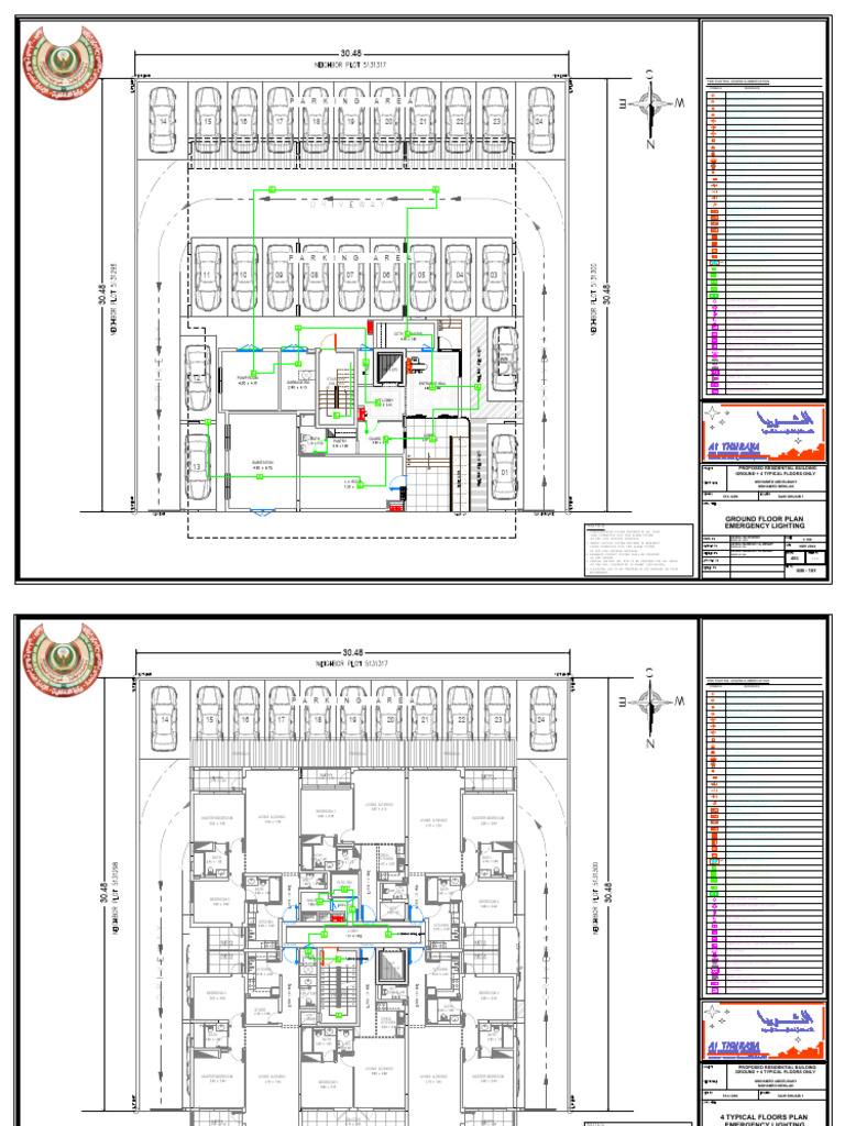 Proposed Residential Building Plans | PDF | Sensor | Measuring Instrument