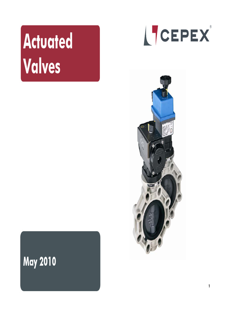 CSF - 09 Actuated Valves[1] | PDF | Valve | Actuator