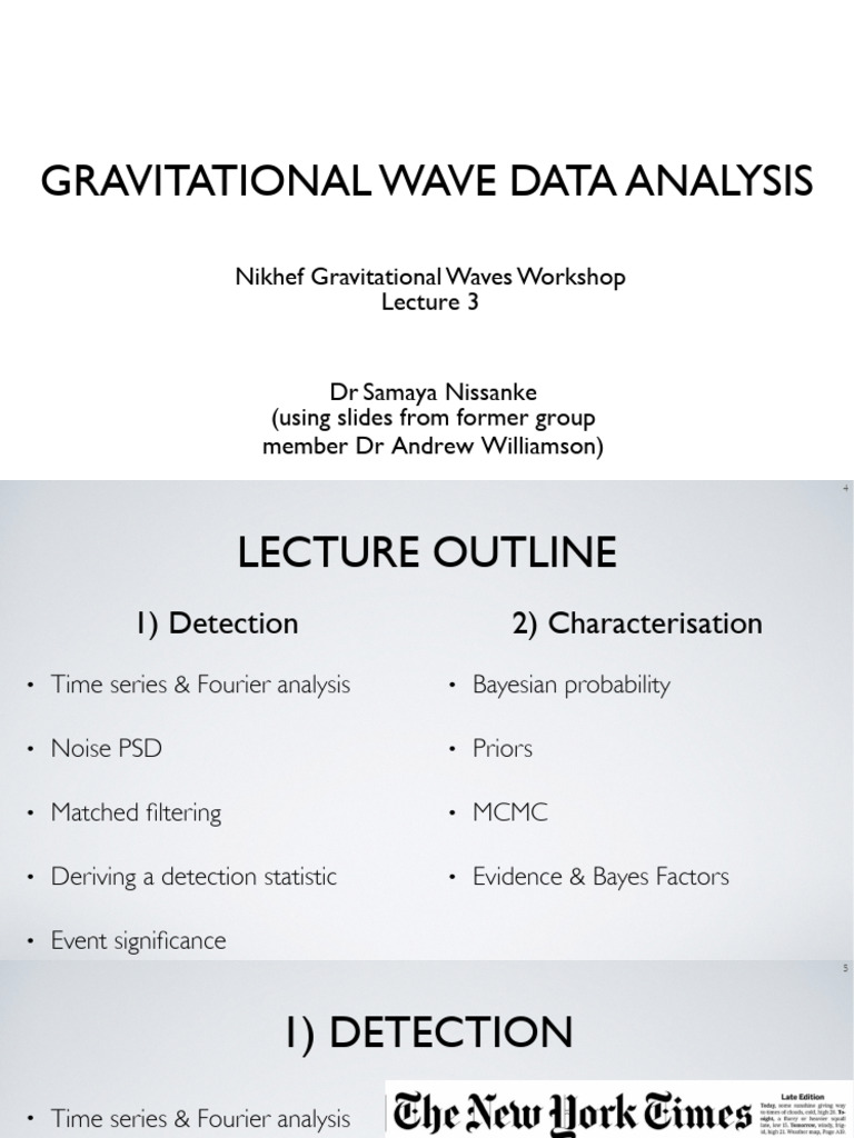 Gravitational Wave Detection Techniques | PDF