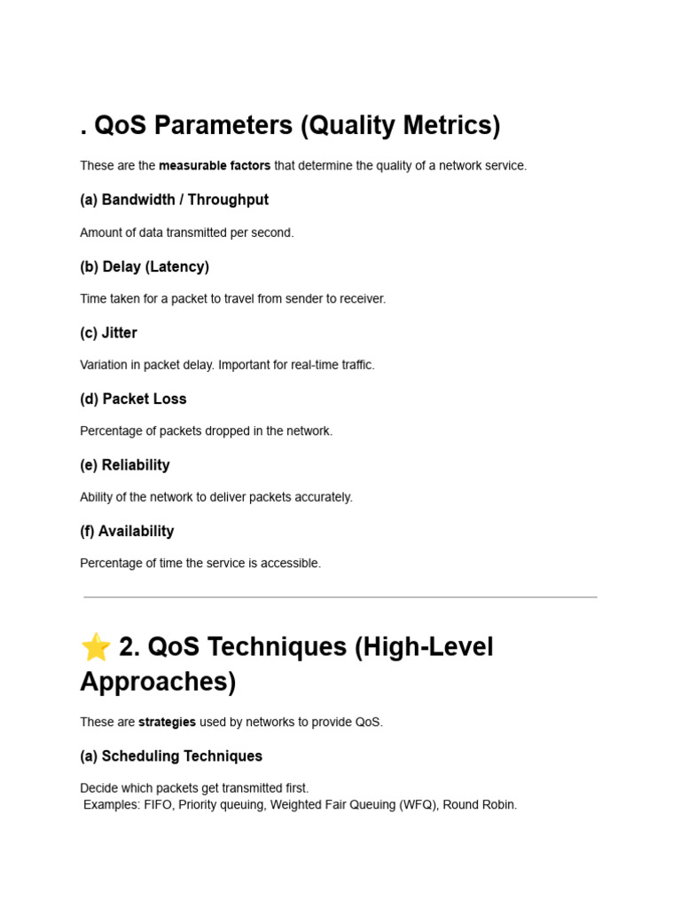 Untitled Document (3) | PDF | Quality Of Service | Network Congestion