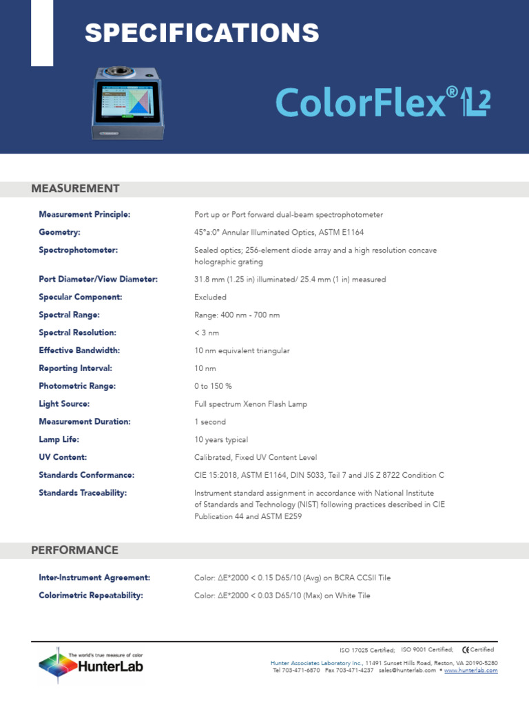 Dual-Beam Spectrophotometer Specs | PDF | Spectrophotometry ...