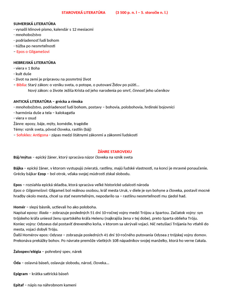 1A Starovek Pozn | PDF