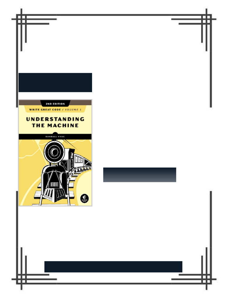 Write Great Code Understanding the Machine 2nd Edition Randall Hyde ...