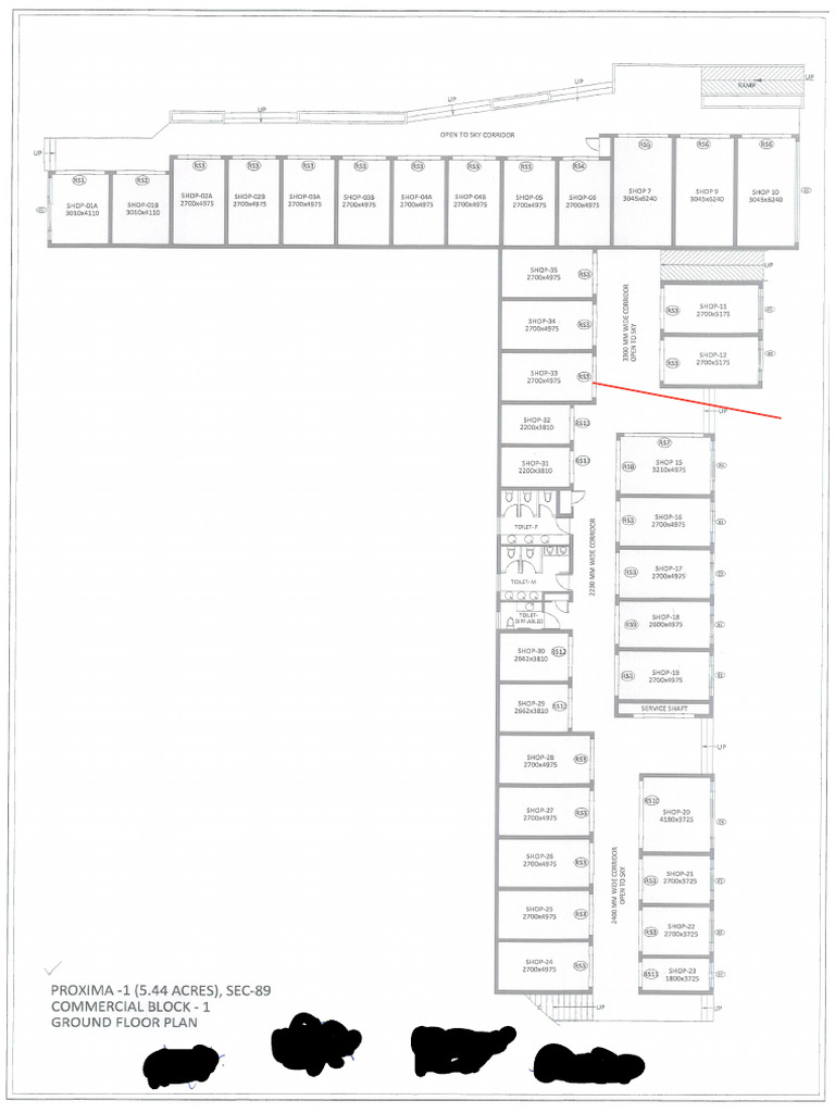 Proxima-1 _commercial 1, 2 & 3 Block Floor Plans (1) | PDF