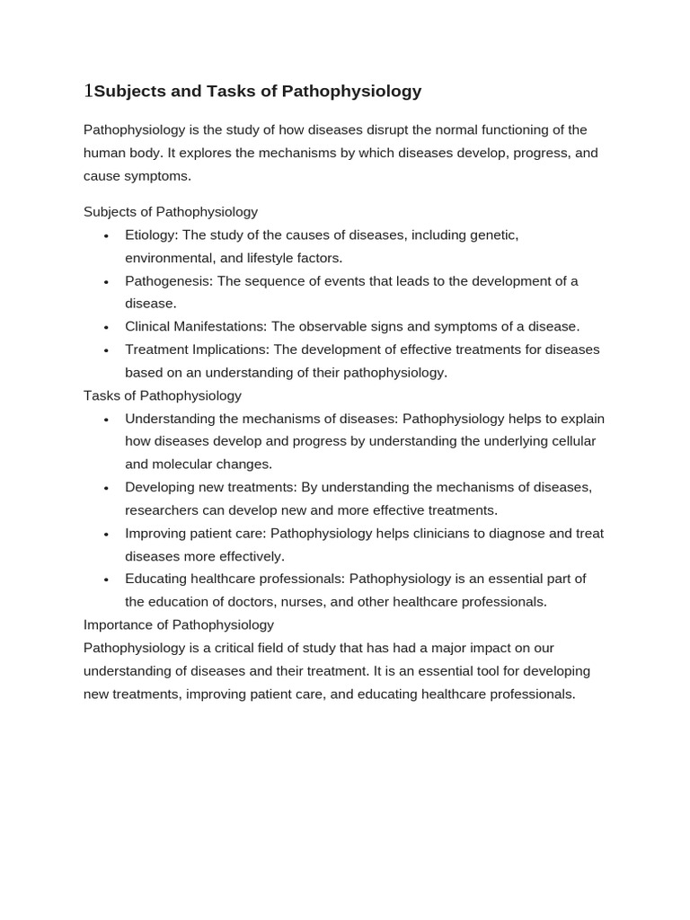 Pathophysiology: Key Concepts and Methods | PDF | Ultraviolet | Immune ...