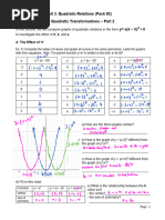 Step Patterns in Quadratic Graphs | PDF | Mathematical Relations ...