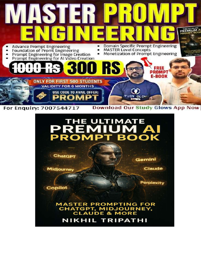 Master Prompt Engineering Certification | PDF | Artificial Intelligence ...