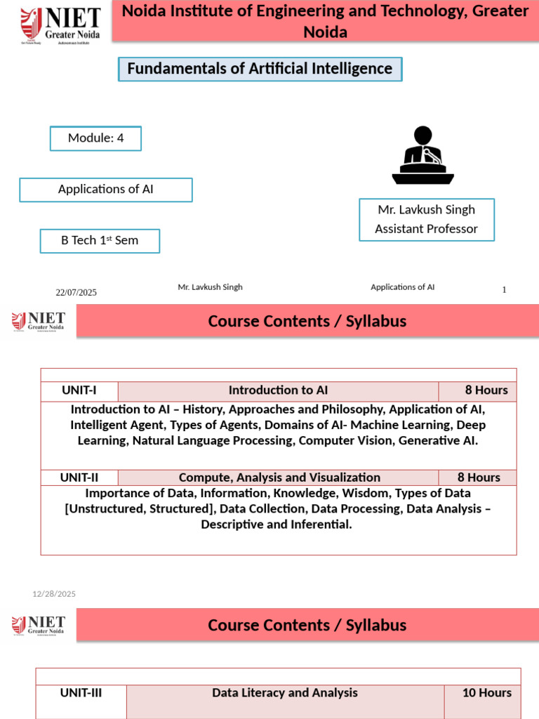 Applications of Artificial Intelligence | PDF | Artificial Intelligence ...