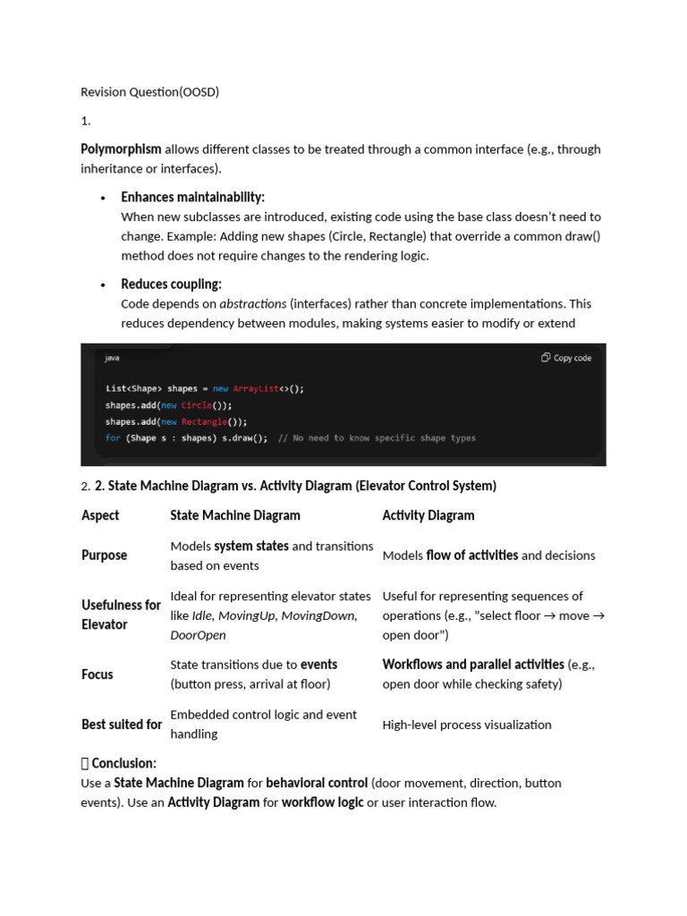 Revision Question 12 | PDF | Inheritance (Object Oriented Programming ...