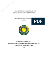 Download Makalah Sistem Database Berbasis Web by Leonardo Davinsi Nainggolan SN97332136 doc pdf