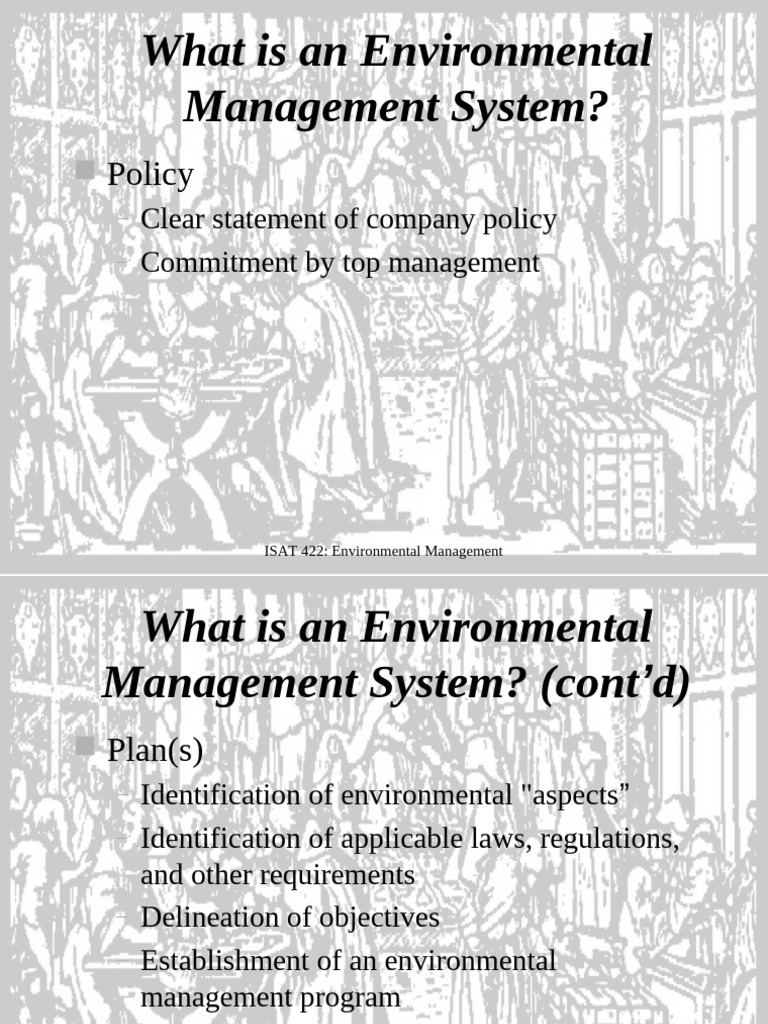 11b - Environmental Management Systems | PDF | Life Cycle Assessment ...