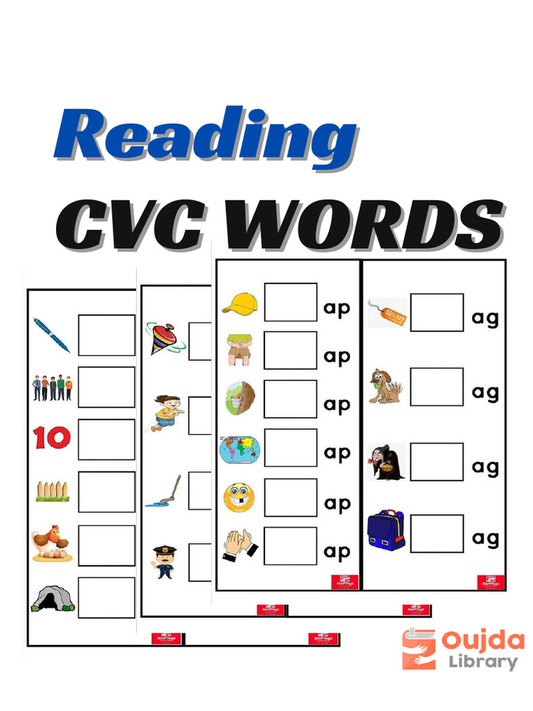 Reading CVC Words Worksheet | PDF