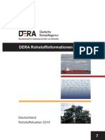 Deutsche Rohstoffagentur - Deutschland Rohstoffsituation 2010 