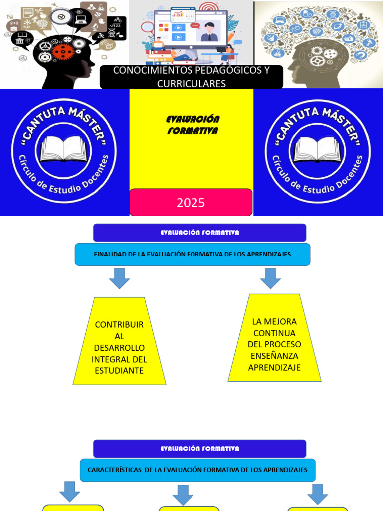 Evaluación Formativa en Educación 2025 | PDF | Evaluación | Plan de ...