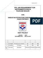 2 - Specific Job Requirement in Package Boiler CVR SHT