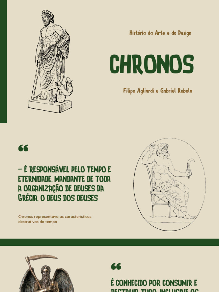 Chronos: O Deus do Tempo e Destruição | PDF
