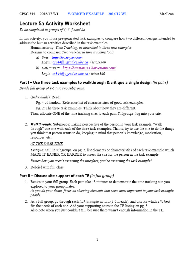 Time Tracking Tool Comparison Guide | PDF