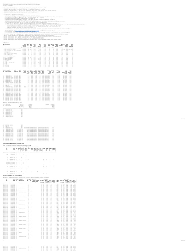 NESC Criteria for PLS-CADD Analysis | PDF | Wind Speed | Insulator ...